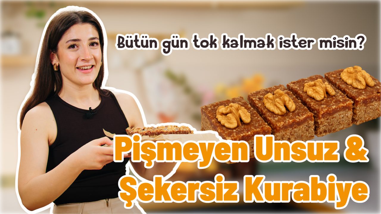 Unsuz Şekersiz Kurabiye