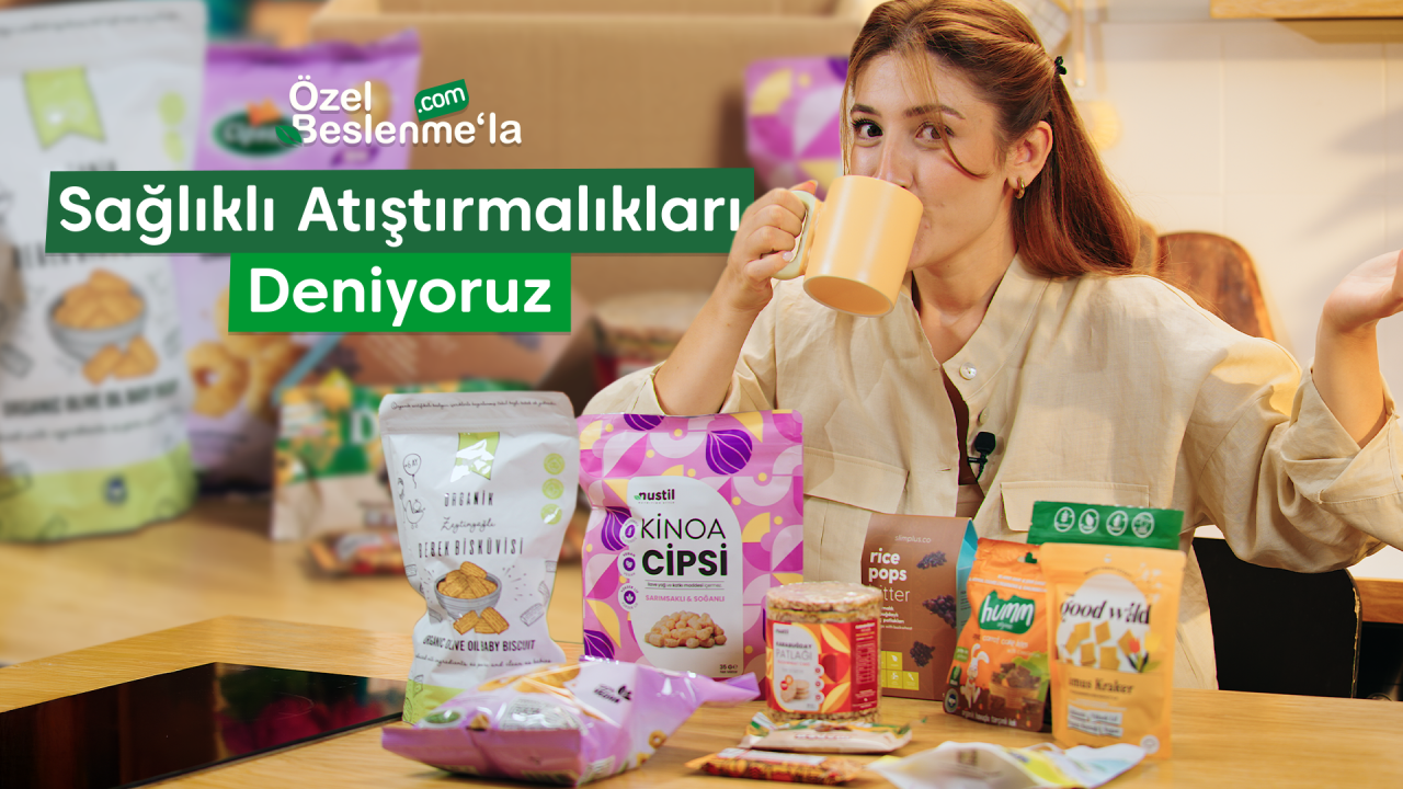 ÖzelBeslenme.com’dan Sağlıklı Atıştırmalıklar Deniyorum