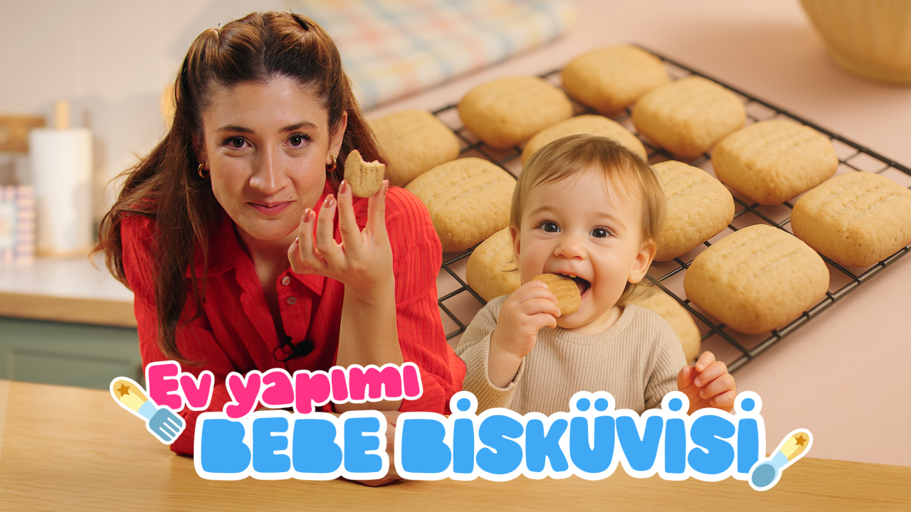 Ev Yapımı Bebe Bisküvisi