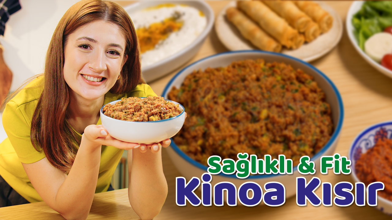 Mide Dostu Kinoa Kısır