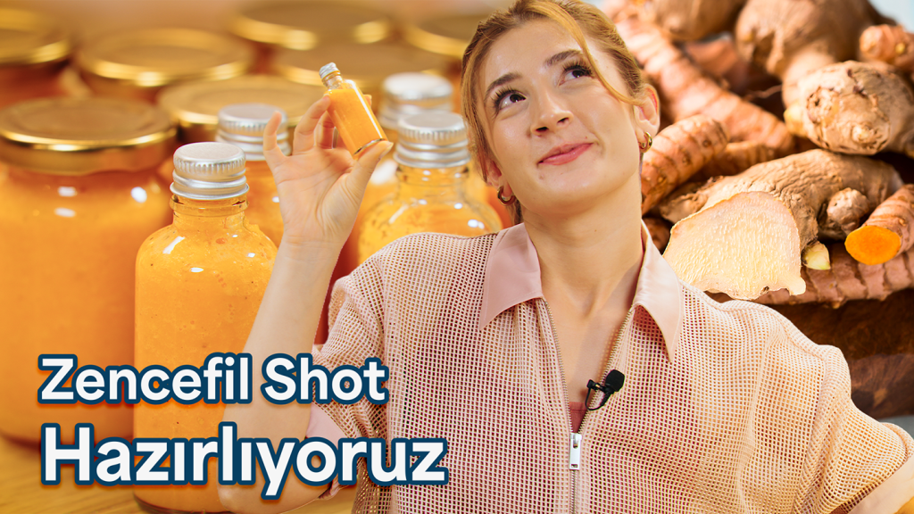 Zencefil (Ginger) Shot Tarifi